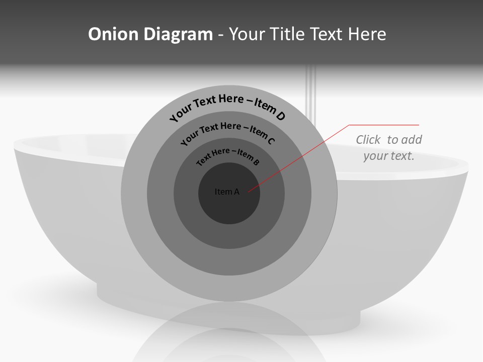 White Nobody Design PowerPoint Template