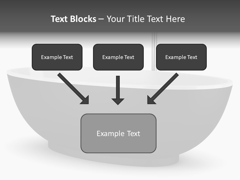 White Nobody Design PowerPoint Template