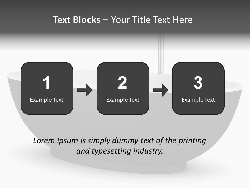 White Nobody Design PowerPoint Template