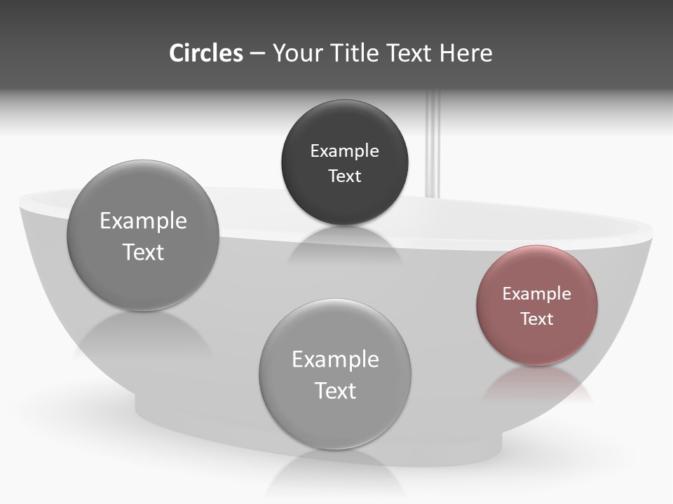 White Nobody Design PowerPoint Template