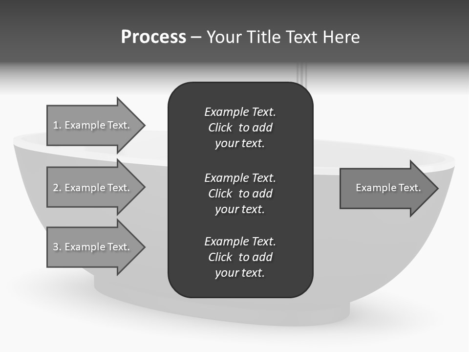 White Nobody Design PowerPoint Template