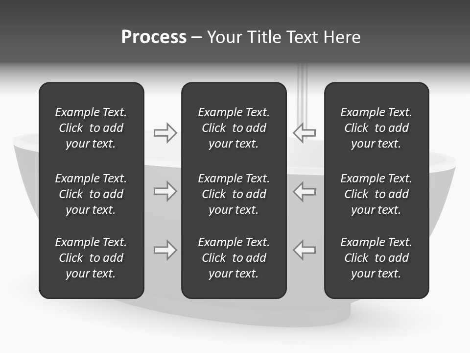 White Nobody Design PowerPoint Template