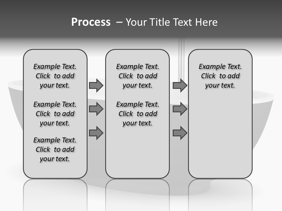 White Nobody Design PowerPoint Template