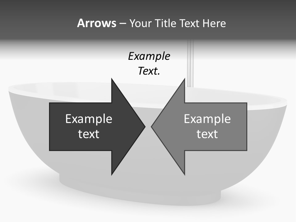 White Nobody Design PowerPoint Template