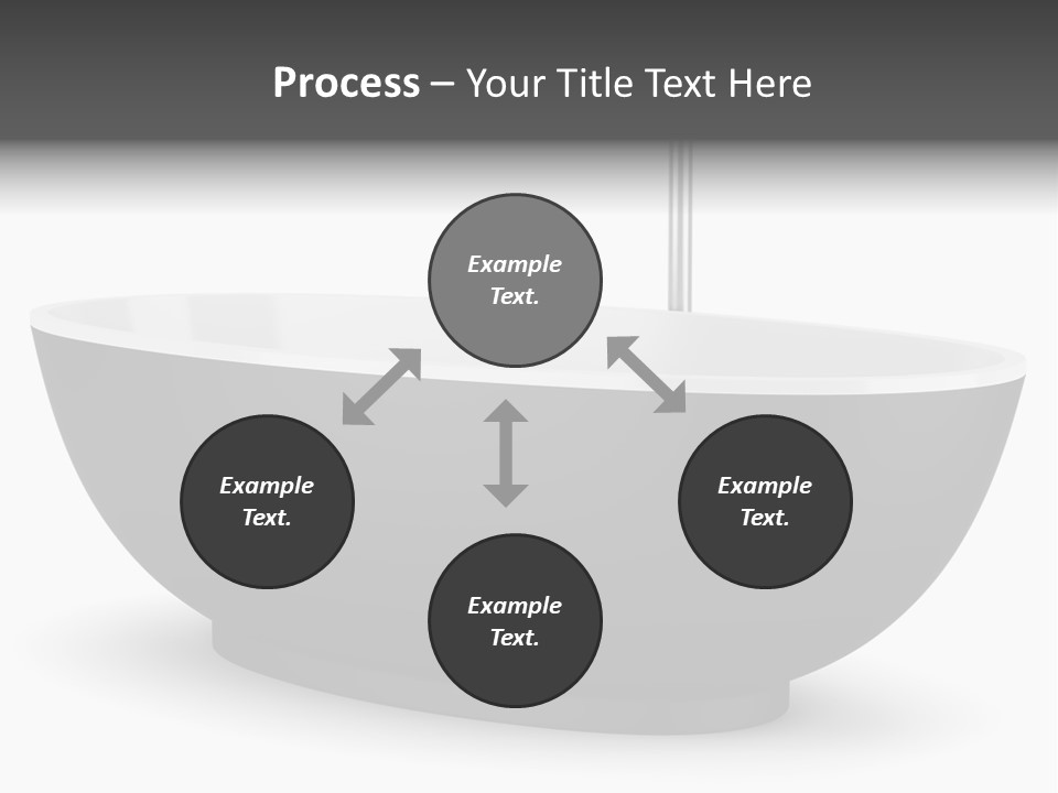 White Nobody Design PowerPoint Template