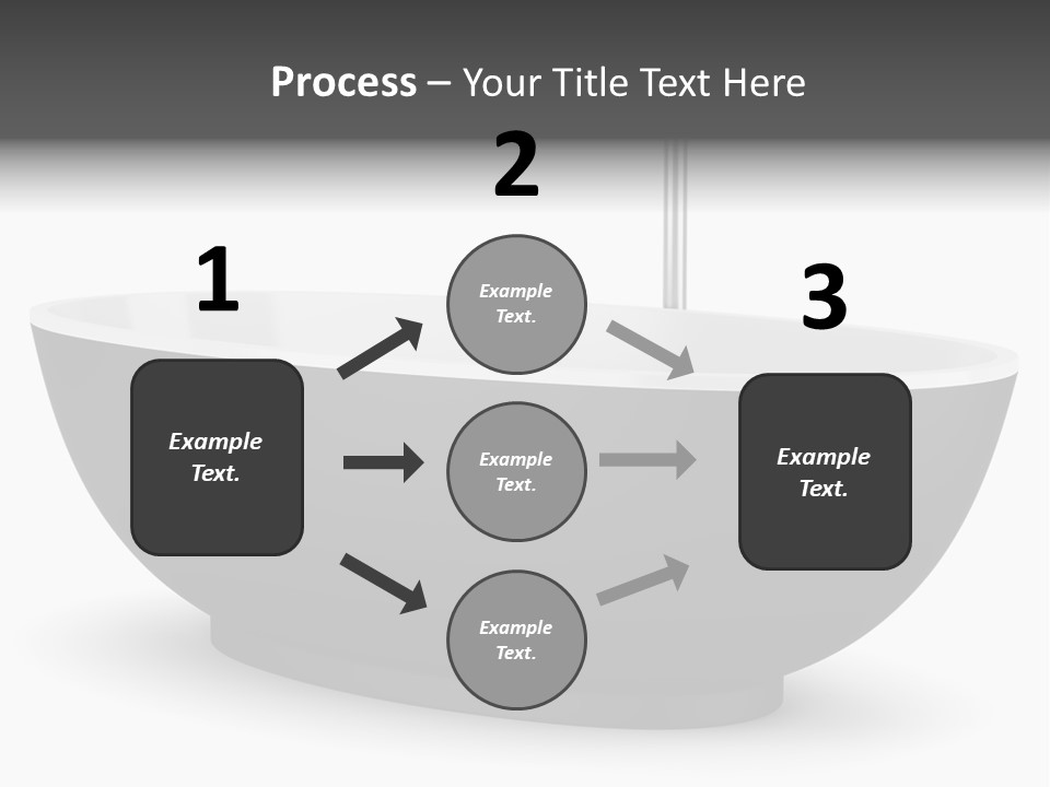 White Nobody Design PowerPoint Template