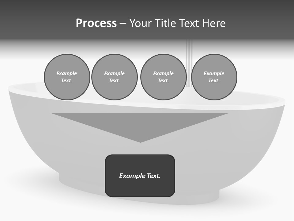 White Nobody Design PowerPoint Template