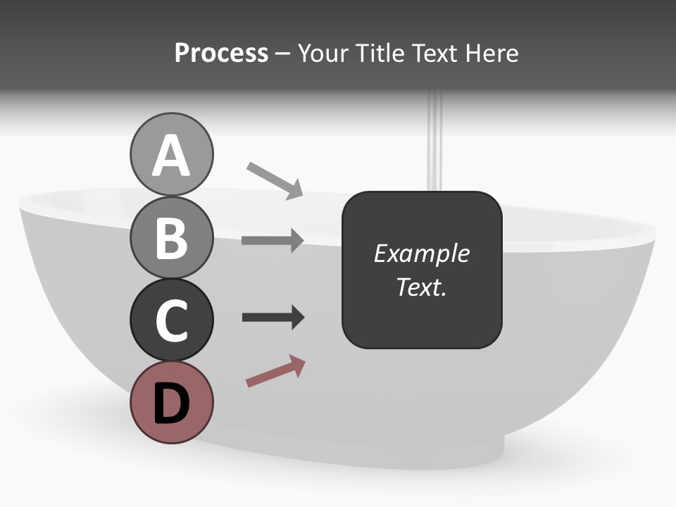 White Nobody Design PowerPoint Template