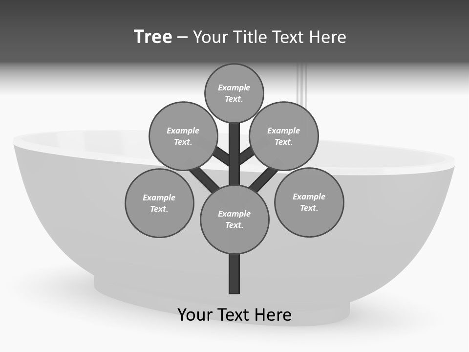 White Nobody Design PowerPoint Template