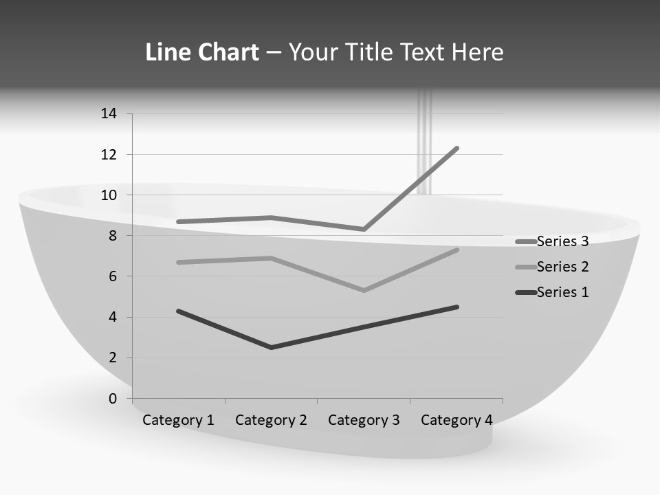 White Nobody Design PowerPoint Template