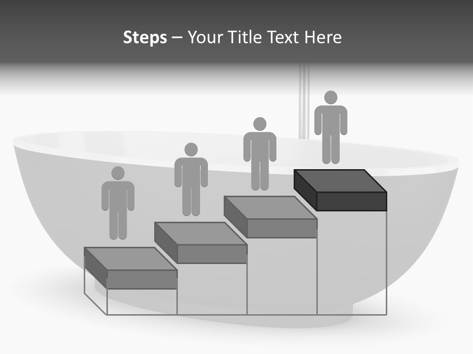 White Nobody Design PowerPoint Template