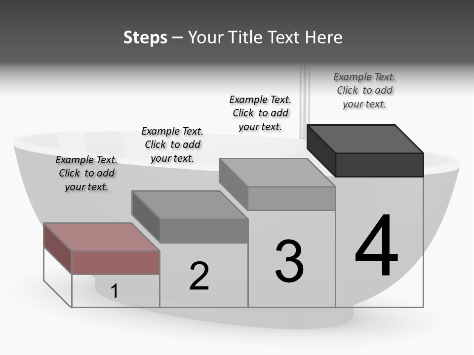 White Nobody Design PowerPoint Template