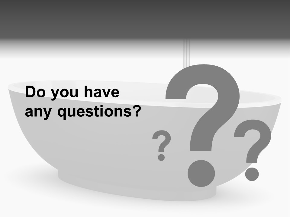 White Nobody Design PowerPoint Template