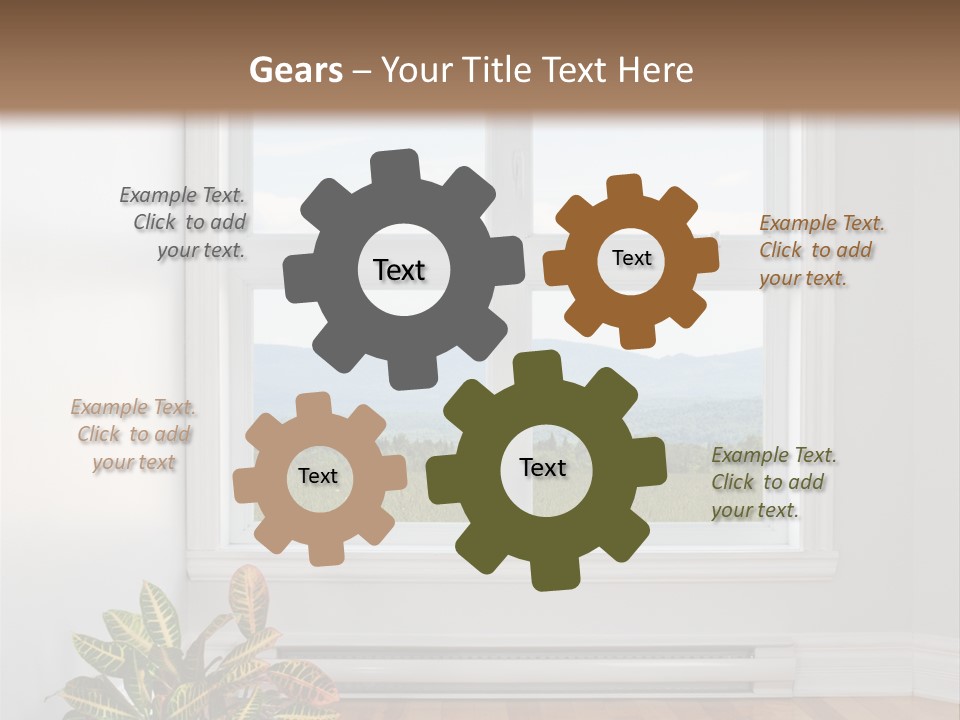Day Living Beautiful PowerPoint Template