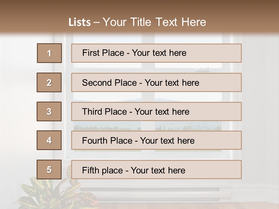 Day Living Beautiful PowerPoint Template