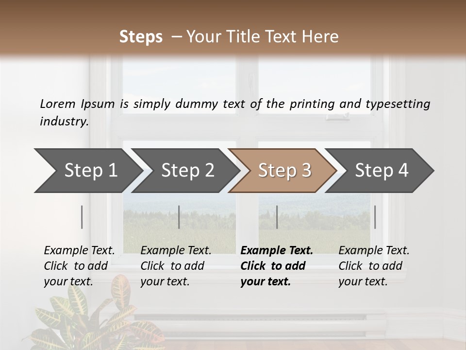 Day Living Beautiful PowerPoint Template