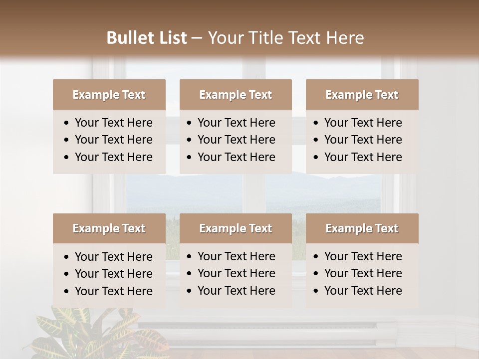 Day Living Beautiful PowerPoint Template