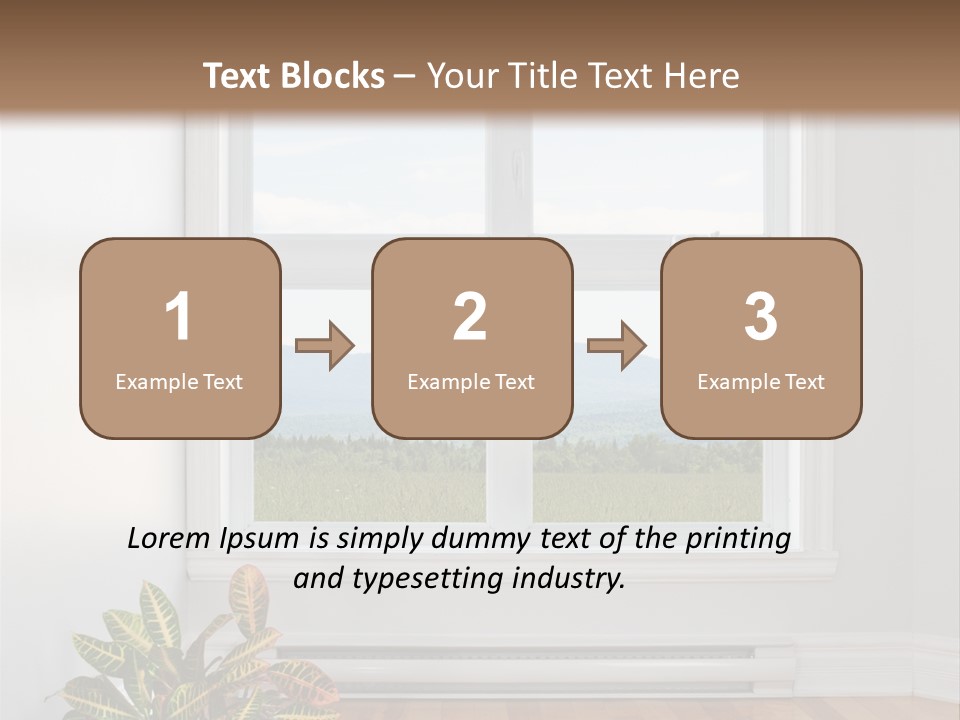 Day Living Beautiful PowerPoint Template