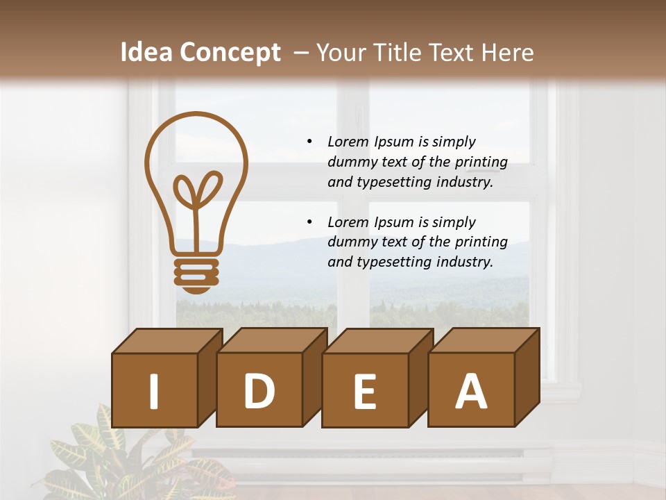 Day Living Beautiful PowerPoint Template