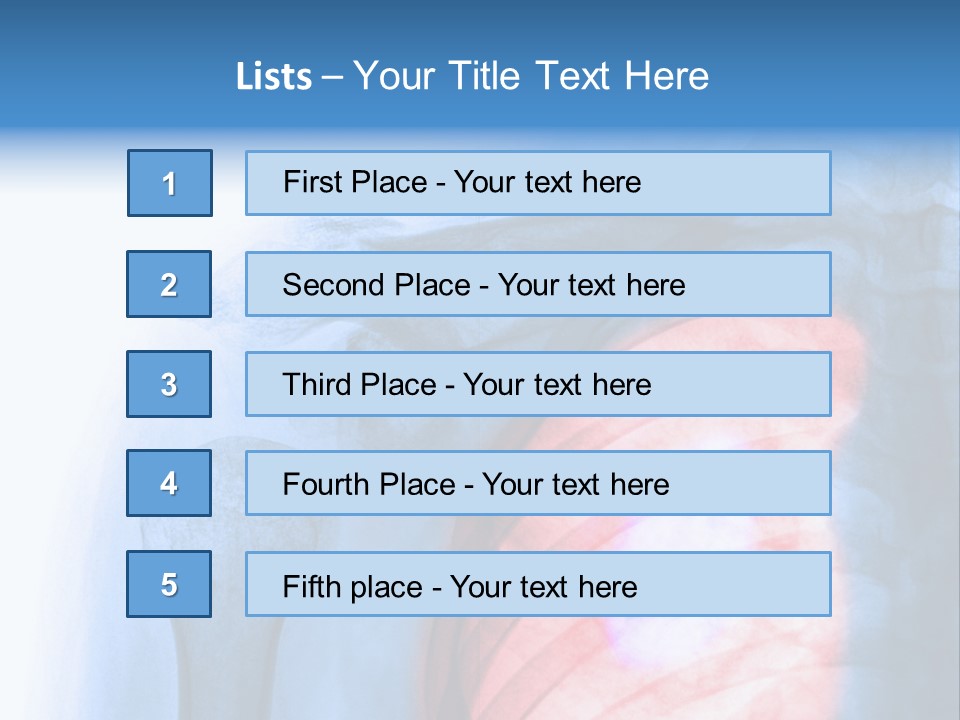 Image Torso Smile PowerPoint Template