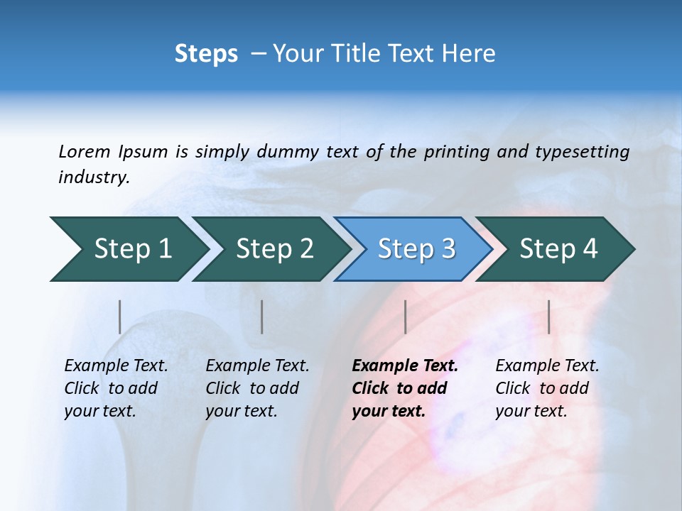 Image Torso Smile PowerPoint Template