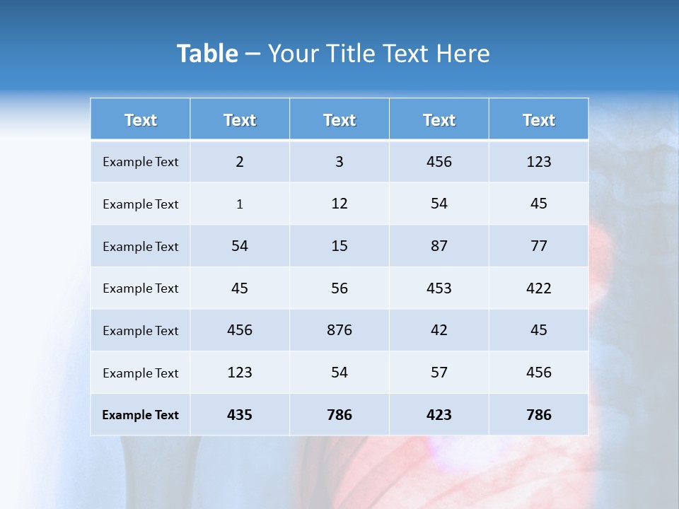 Image Torso Smile PowerPoint Template