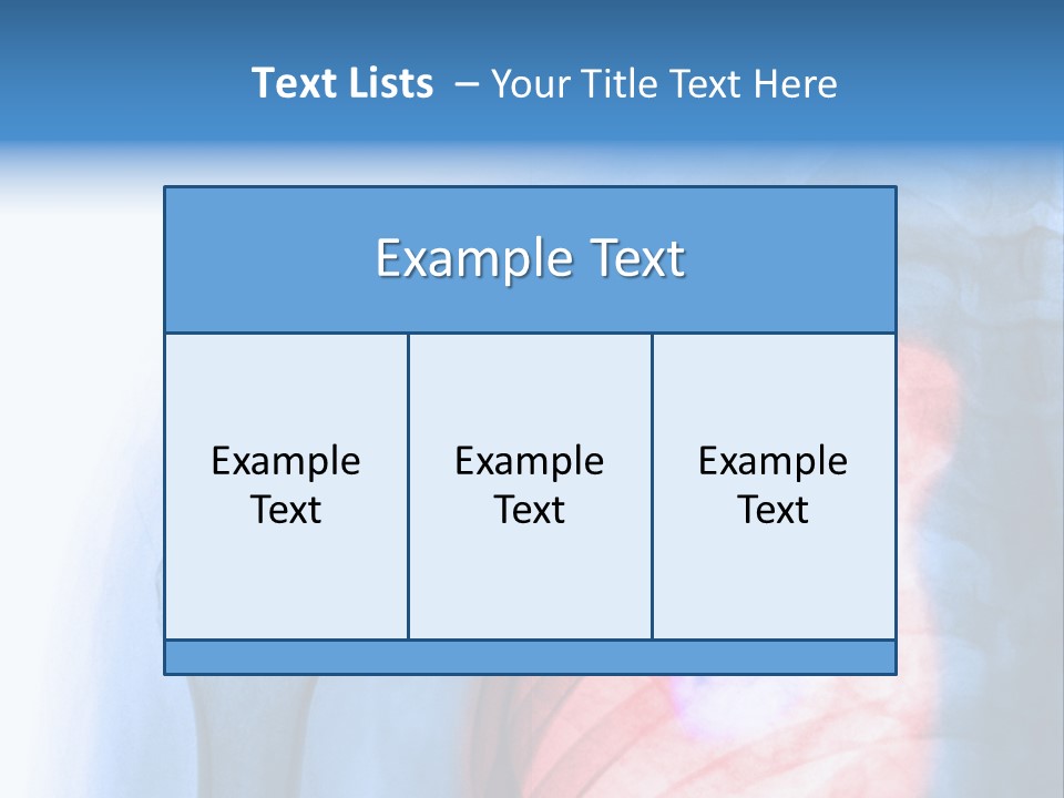 Image Torso Smile PowerPoint Template