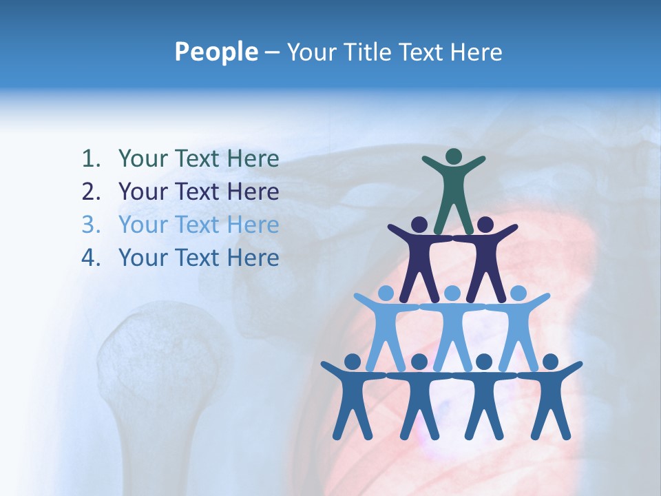 Image Torso Smile PowerPoint Template