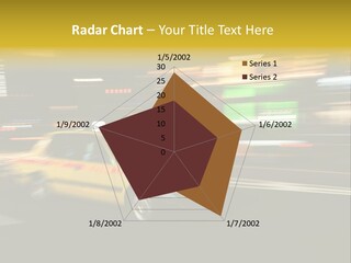 Yellow Taxi Shibuya District Backgrounds PowerPoint Template