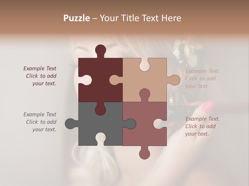 Hand Community Boy PowerPoint Template