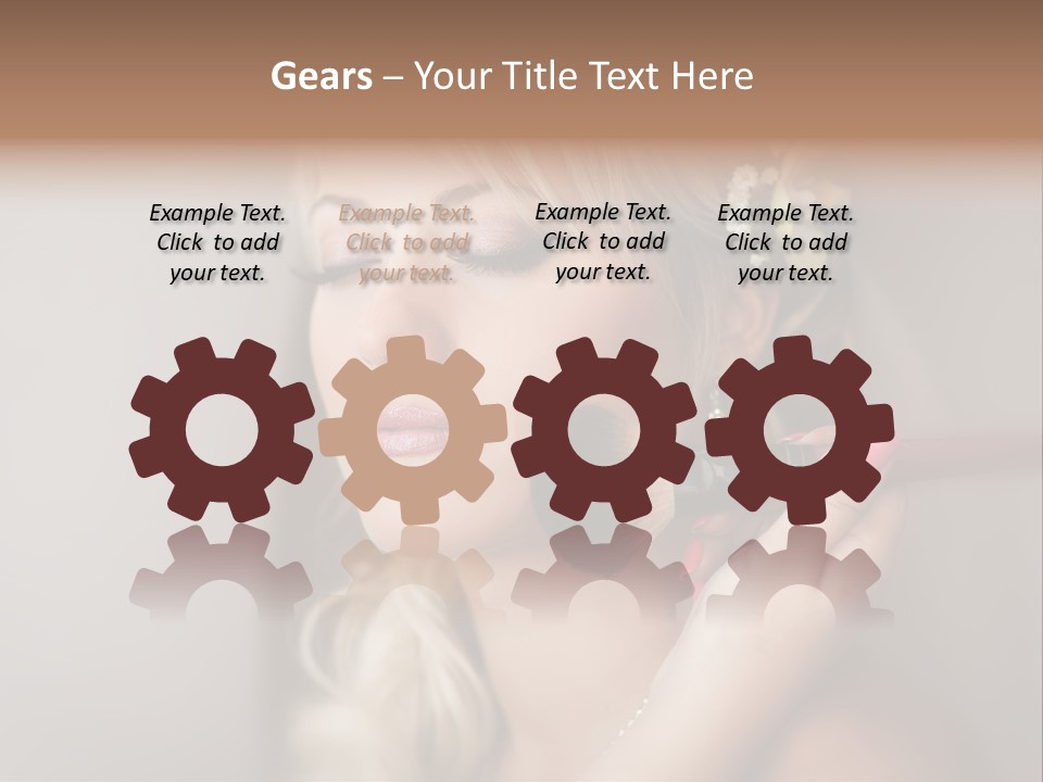 Hand Community Boy PowerPoint Template