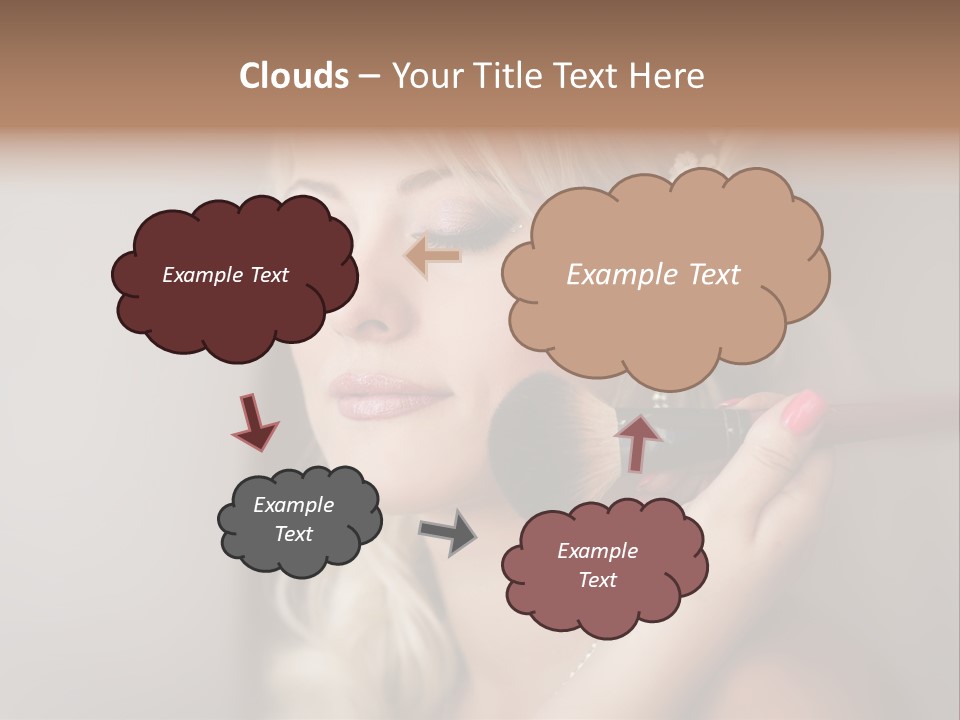 Hand Community Boy PowerPoint Template