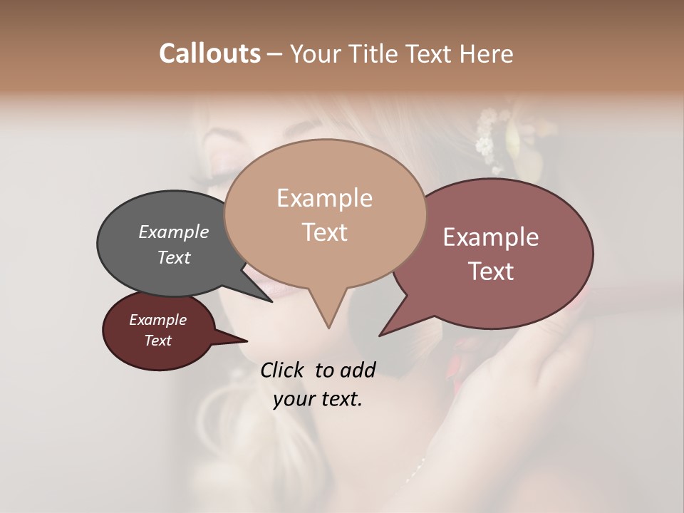 Hand Community Boy PowerPoint Template