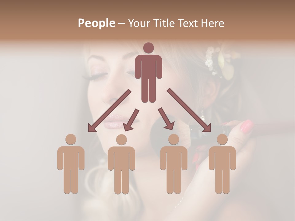 Hand Community Boy PowerPoint Template