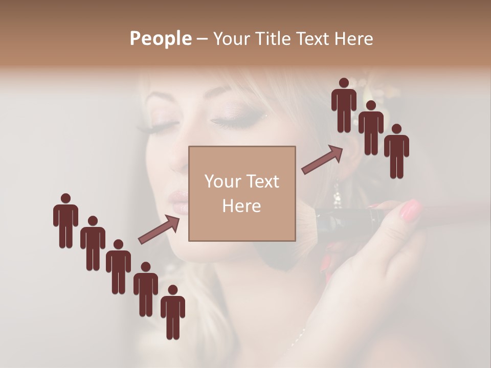 Hand Community Boy PowerPoint Template