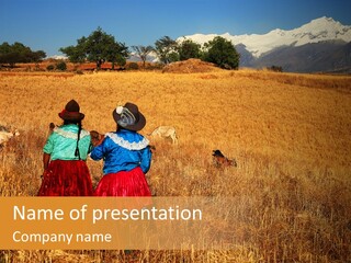 Peruvian Hike Peru PowerPoint Template