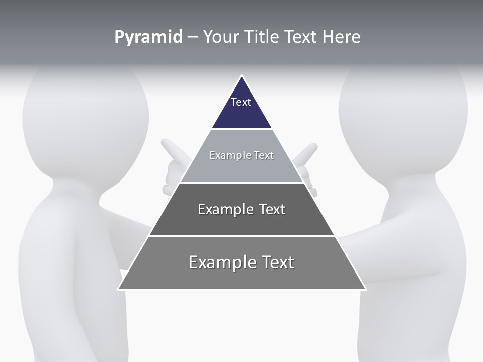 Opposite Pointing Competing PowerPoint Template