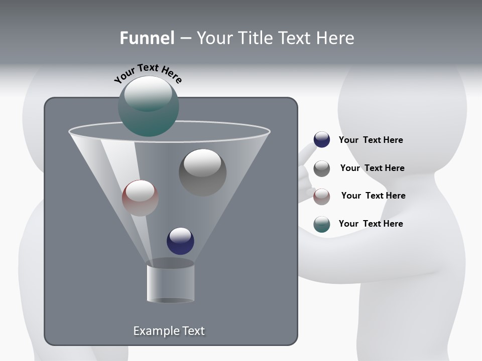 Opposite Pointing Competing PowerPoint Template
