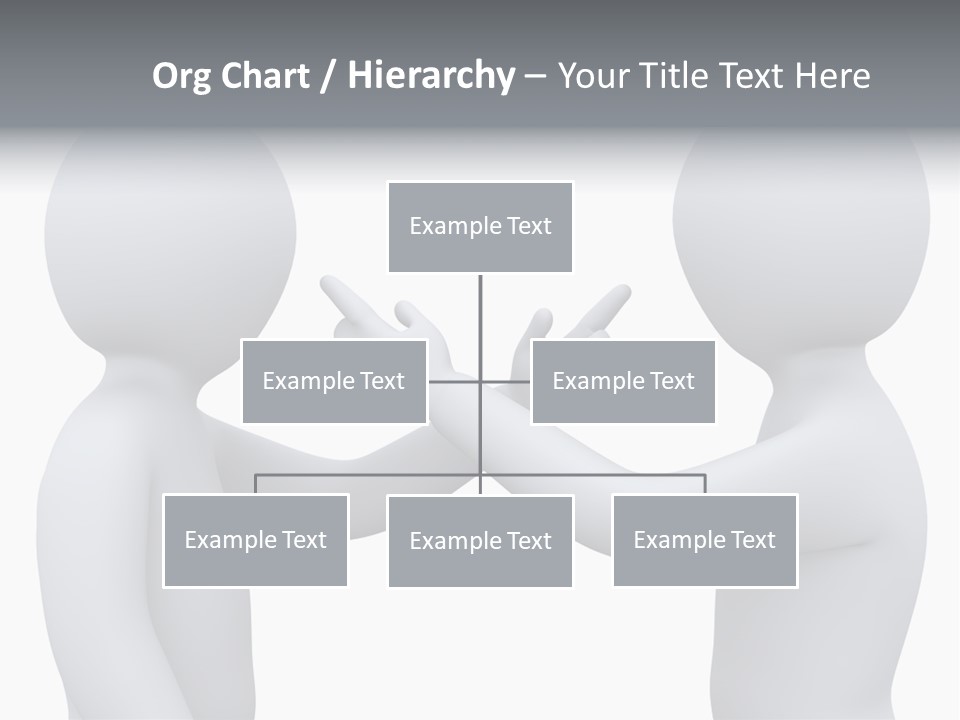 Opposite Pointing Competing PowerPoint Template