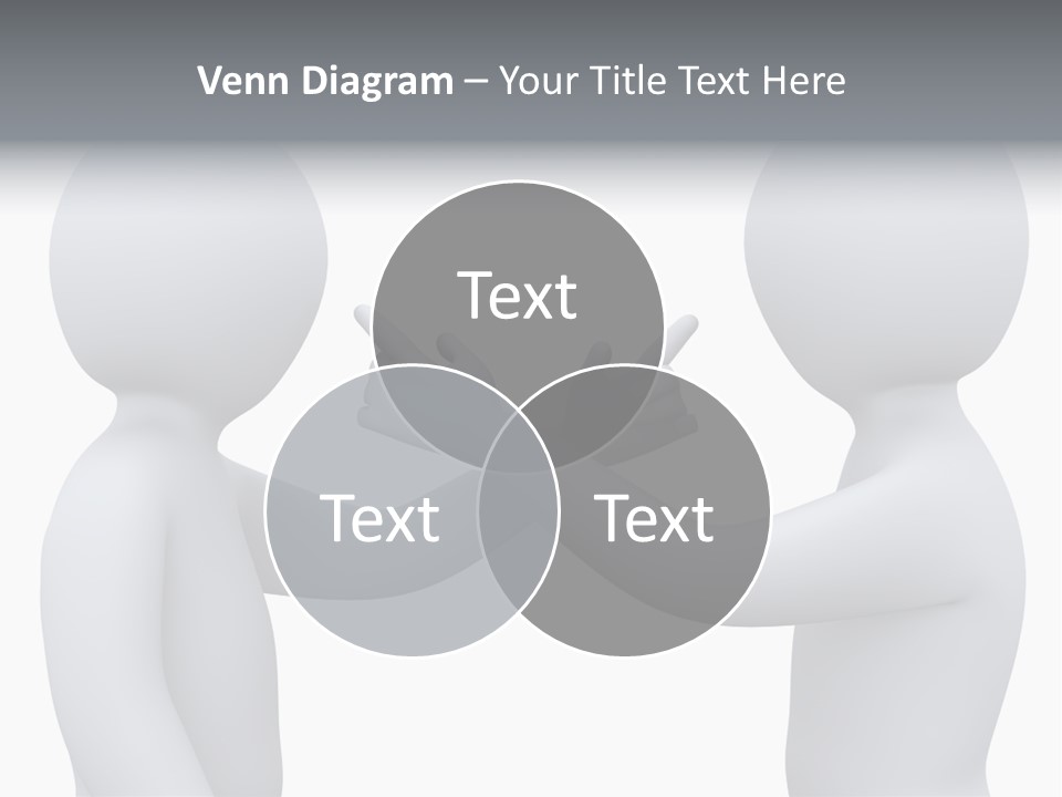 Opposite Pointing Competing PowerPoint Template