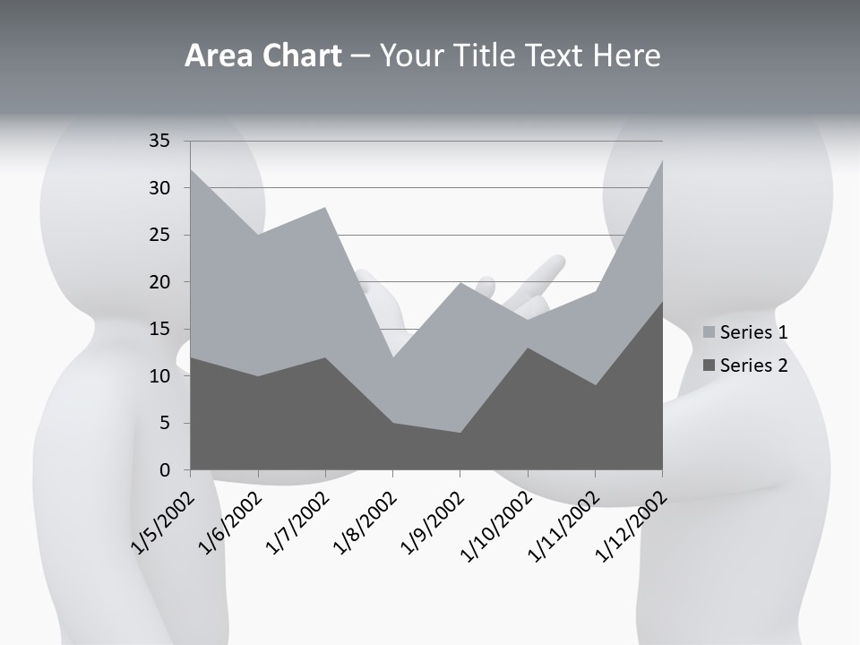 Opposite Pointing Competing PowerPoint Template