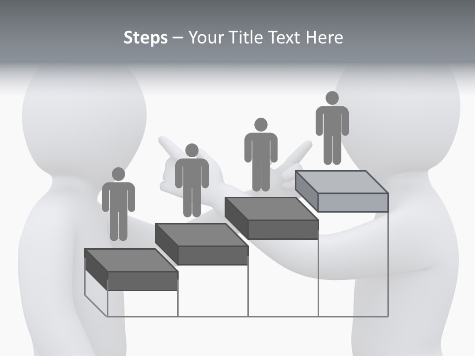 Opposite Pointing Competing PowerPoint Template