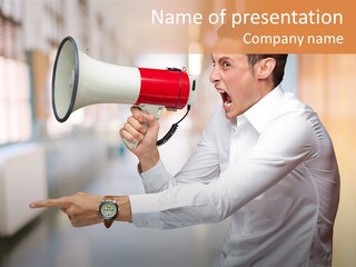Energetic Concept One PowerPoint Template