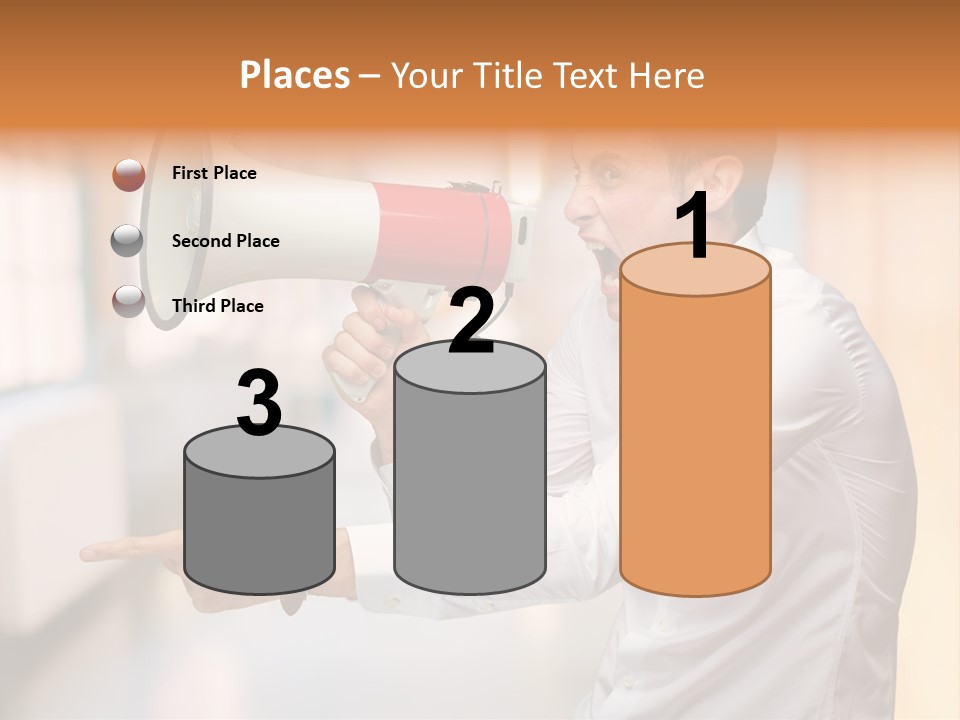 Energetic Concept One PowerPoint Template