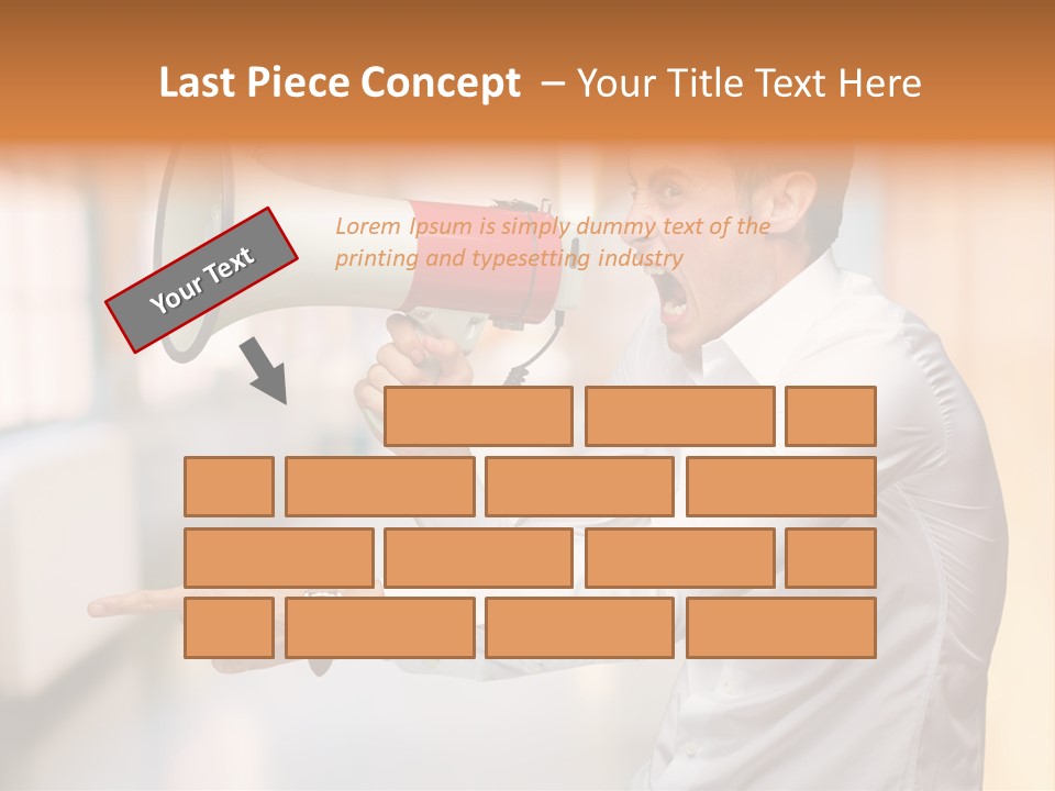 Energetic Concept One PowerPoint Template