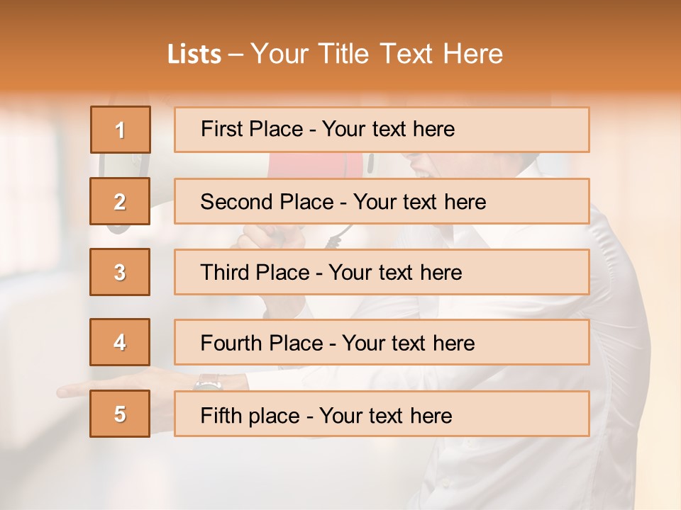 Energetic Concept One PowerPoint Template