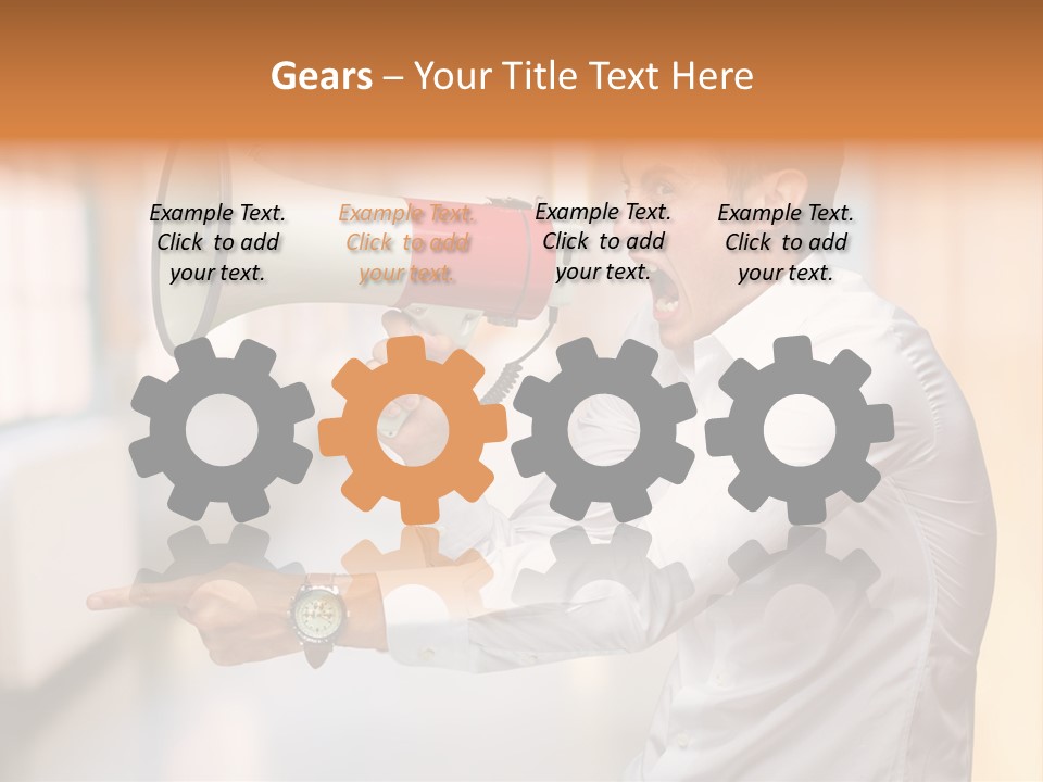 Energetic Concept One PowerPoint Template