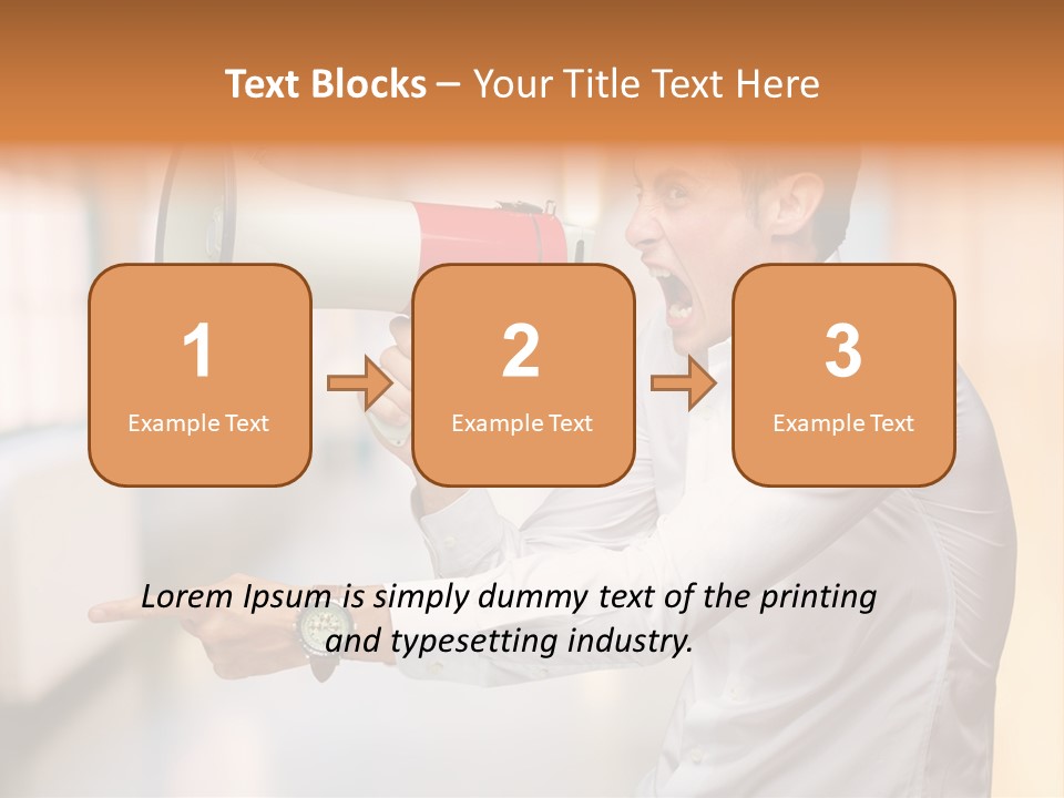 Energetic Concept One PowerPoint Template