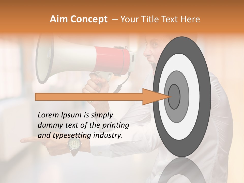 Energetic Concept One PowerPoint Template