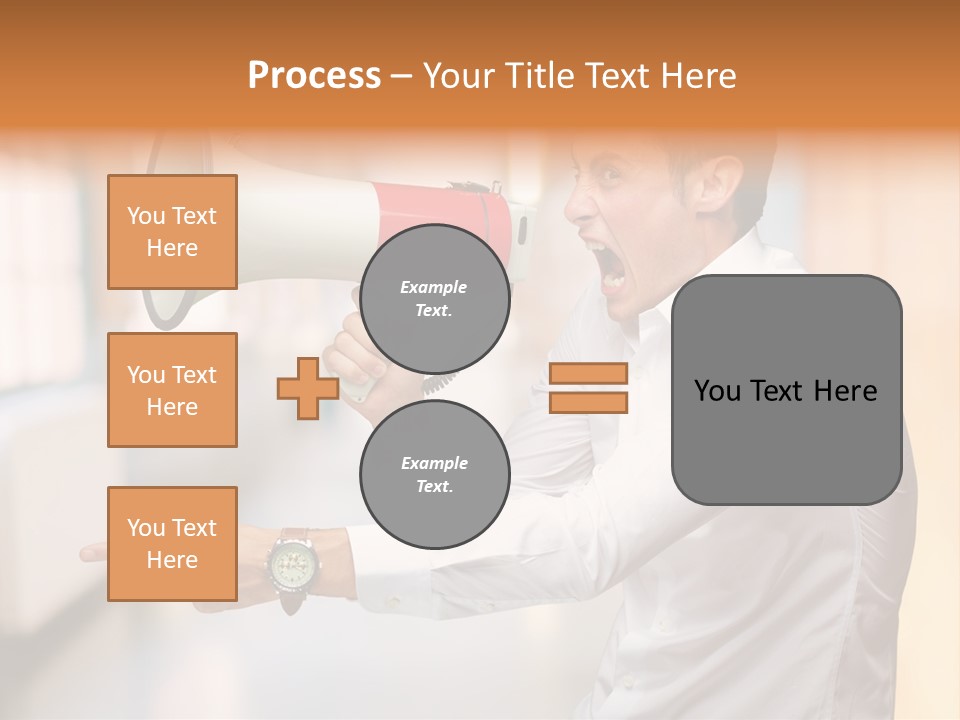 Energetic Concept One PowerPoint Template